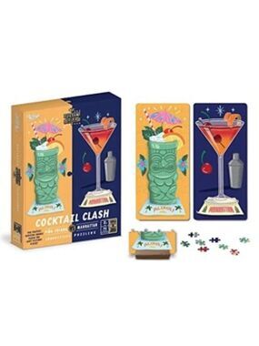 ($8) Cocktail Clash: Pina Colada vs Manhattan (Jigsaw Duel)